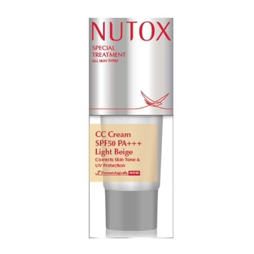Nutox CC Cream SPF50 PA+++ 30ml - Light Beige